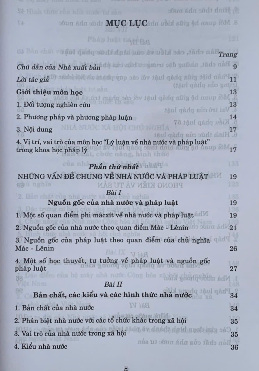 Lý luận về nhà nước và pháp luật (quyển 1 và quyển 2)