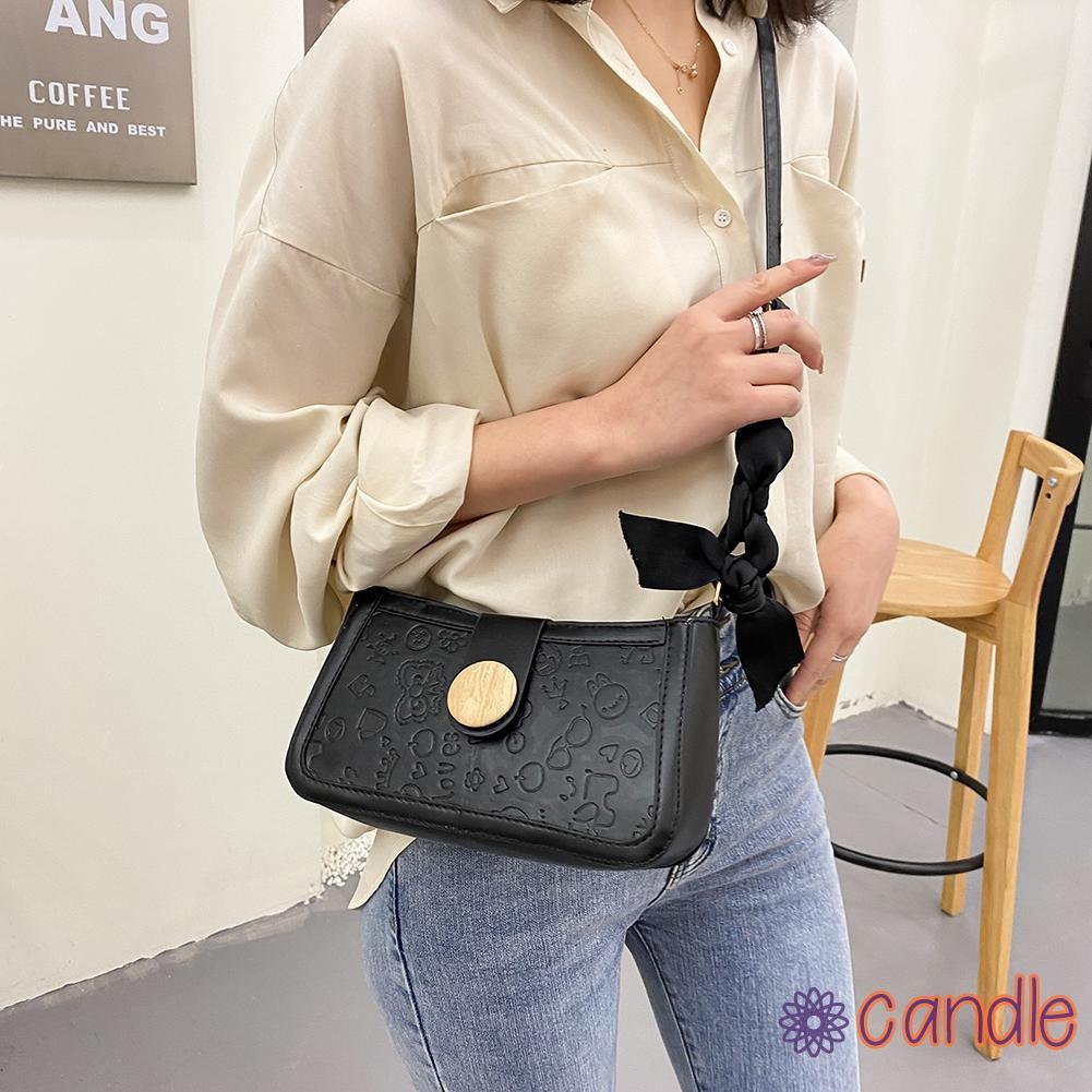 Túi Đeo Chéo Da Pu Họa Tiết Hoạt Hình Thời Trang Dành Cho Nữ