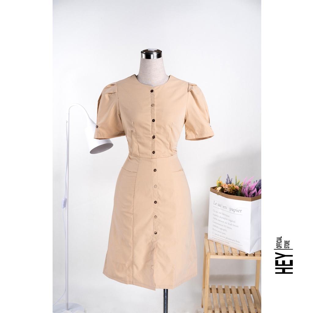 Váy Cổ Tròn Body , Đầm Công Sở Ôm Dáng Hàn Quốc Sang Trọng Đủ SIZE- Mã V41 - HEYOFFICAL