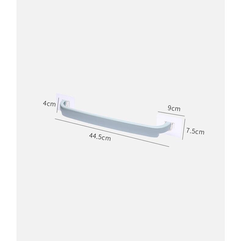 Giá treo khăn nhà tắm, thanh treo khăn mặt dán tường chắc chắn nhiều màu