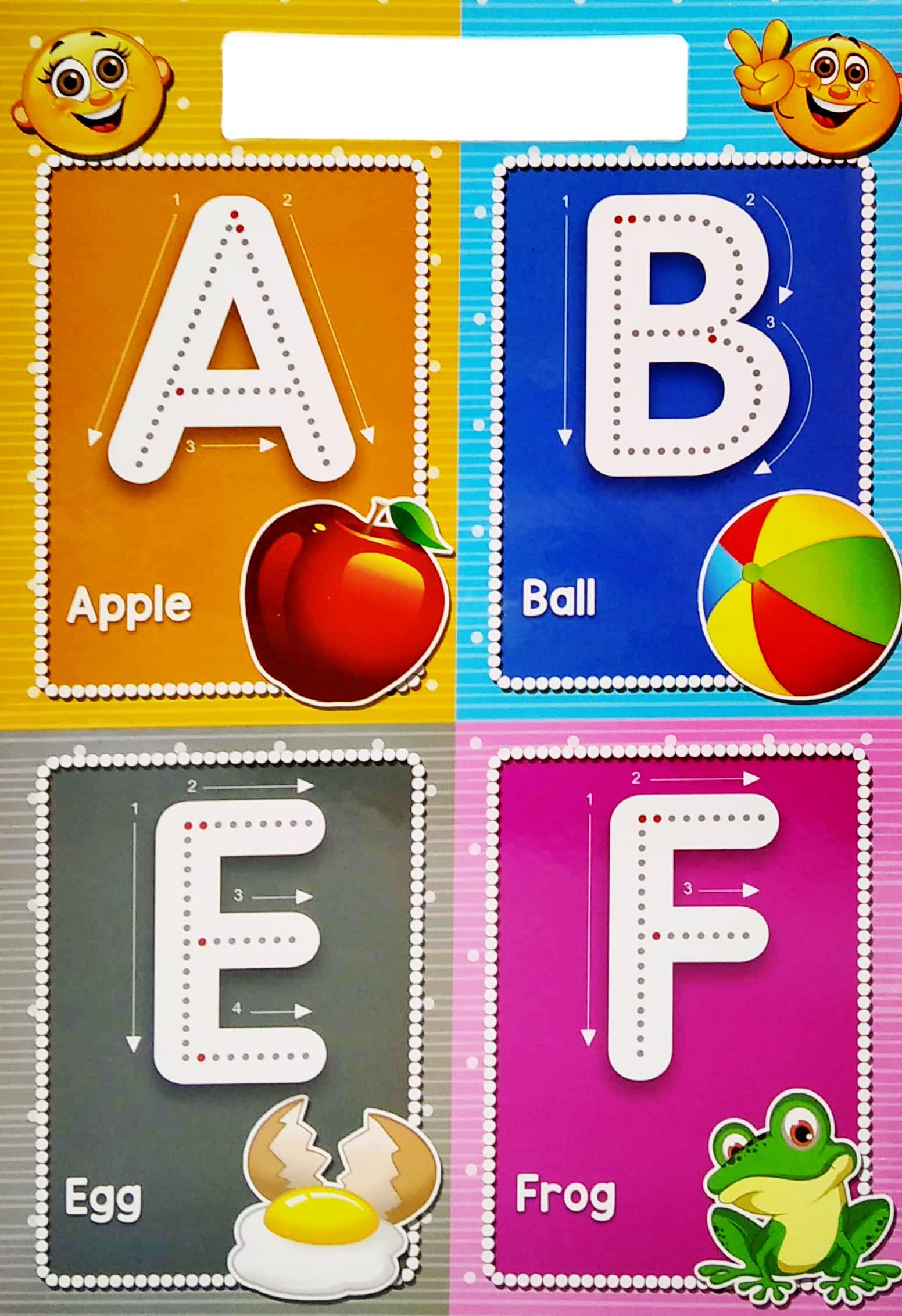 Writing Practices For Little Hands: Alphabet Upper Case