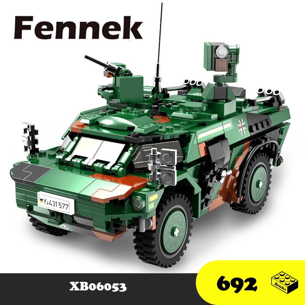 Đồ chơi Lắp ráp Xe Quân sự Đức - Xingbao XB06053 Fenek - Xếp hình thông minh - Mô hình trí tuệ
