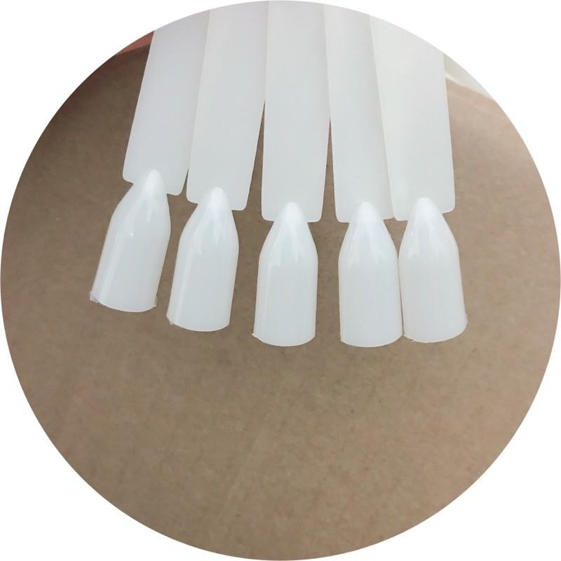 Móng que tập vẽ form vuông màu đục