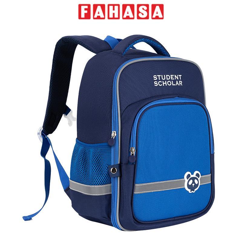 Ba Lô Học Sinh Siêu Nhẹ - Deli BB124A - Màu Xanh Dương