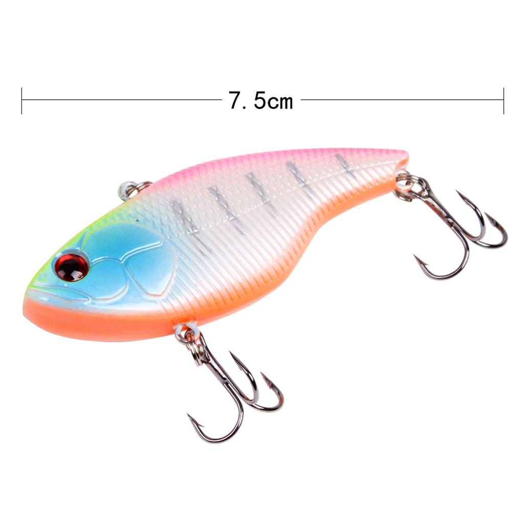 22pcs Fishing Lures Kit Soft Hard Baits Bass Popper Shrimp Minnow VIB Bait with Box for Freshwater Saltwater