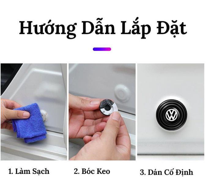 Cao su giảm chấn - Nút cao su giảm chấn cửa ô tô giảm lực đóng cửa ô tô