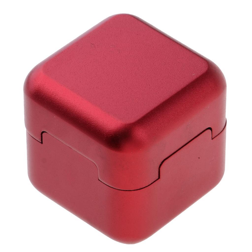 Pack of 2 Aluminum  Snooker Billiard Chalk Holder, Cue Table Accessories
