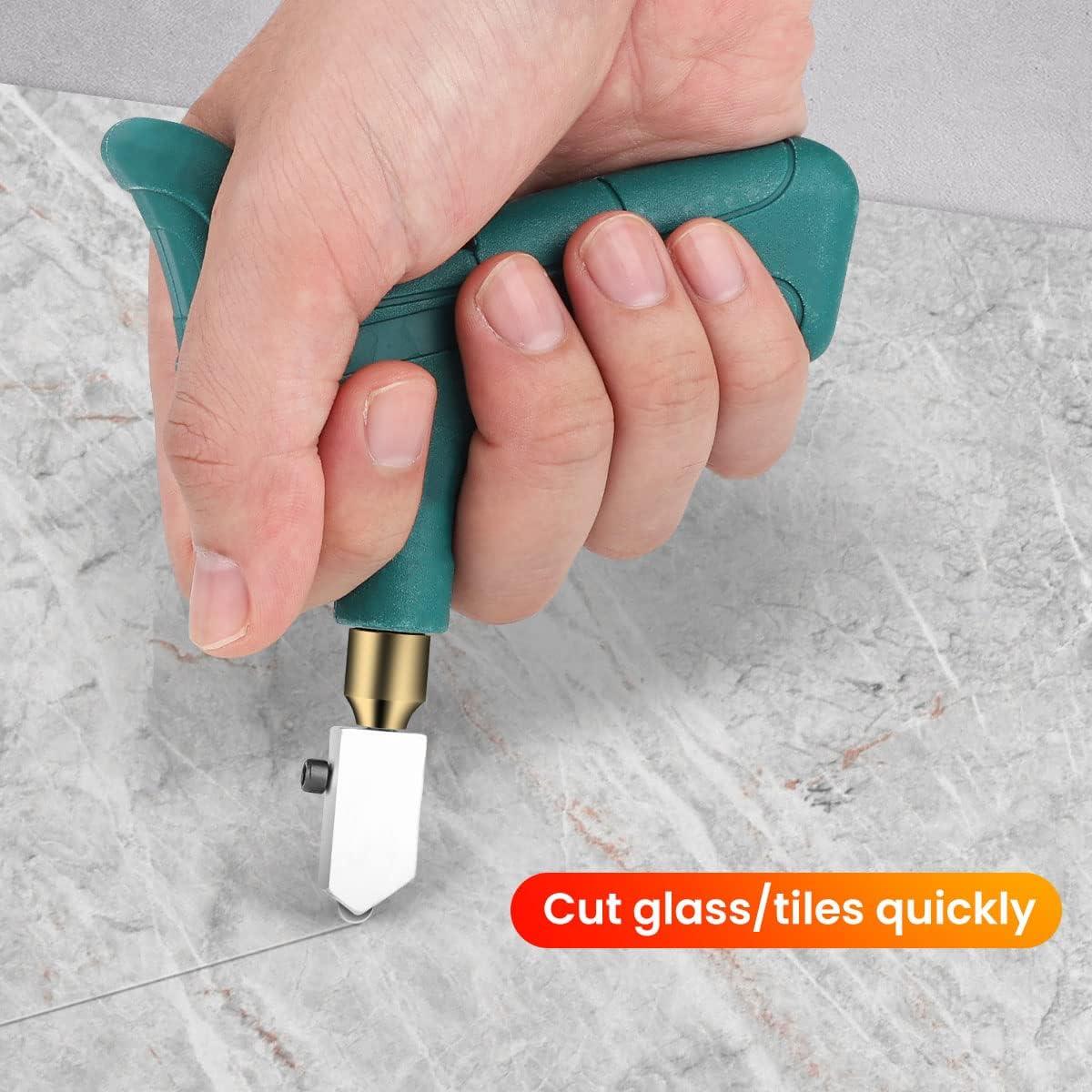 Dụng cụ cắt thủ công dùng cho máy cắt kính, máy cắt gạch, bộ 9 dao cắt kính kim cương