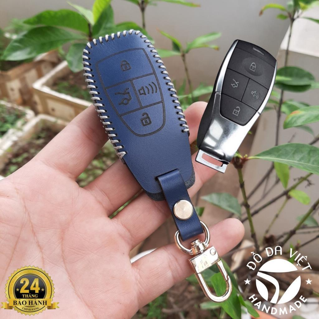 Bao da chìa khoá Beijing X7 Beijing-x7 U5 Plus BAIC Bejing BJ X7. da thật BH 2 năm