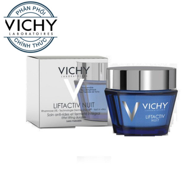 Kem Dưỡng Giúp Chống Nhăn Và Làm Săn Chắc Da Ban Đêm - Liftactiv Ds Night Cream Vichy 50ml