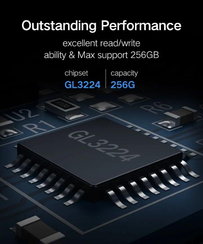 Ugreen UG40753CM104TK Màu Trắng Đầu đọc thẻ nhớ USB 3.0 sang SD TF cao cấp - HÀNG CHÍNH HÃNG
