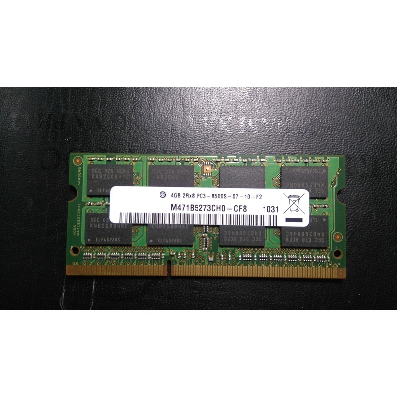 Ram Laptop 4GB DDR3 bus 1066 (8500s) ram dùng cho Laptop