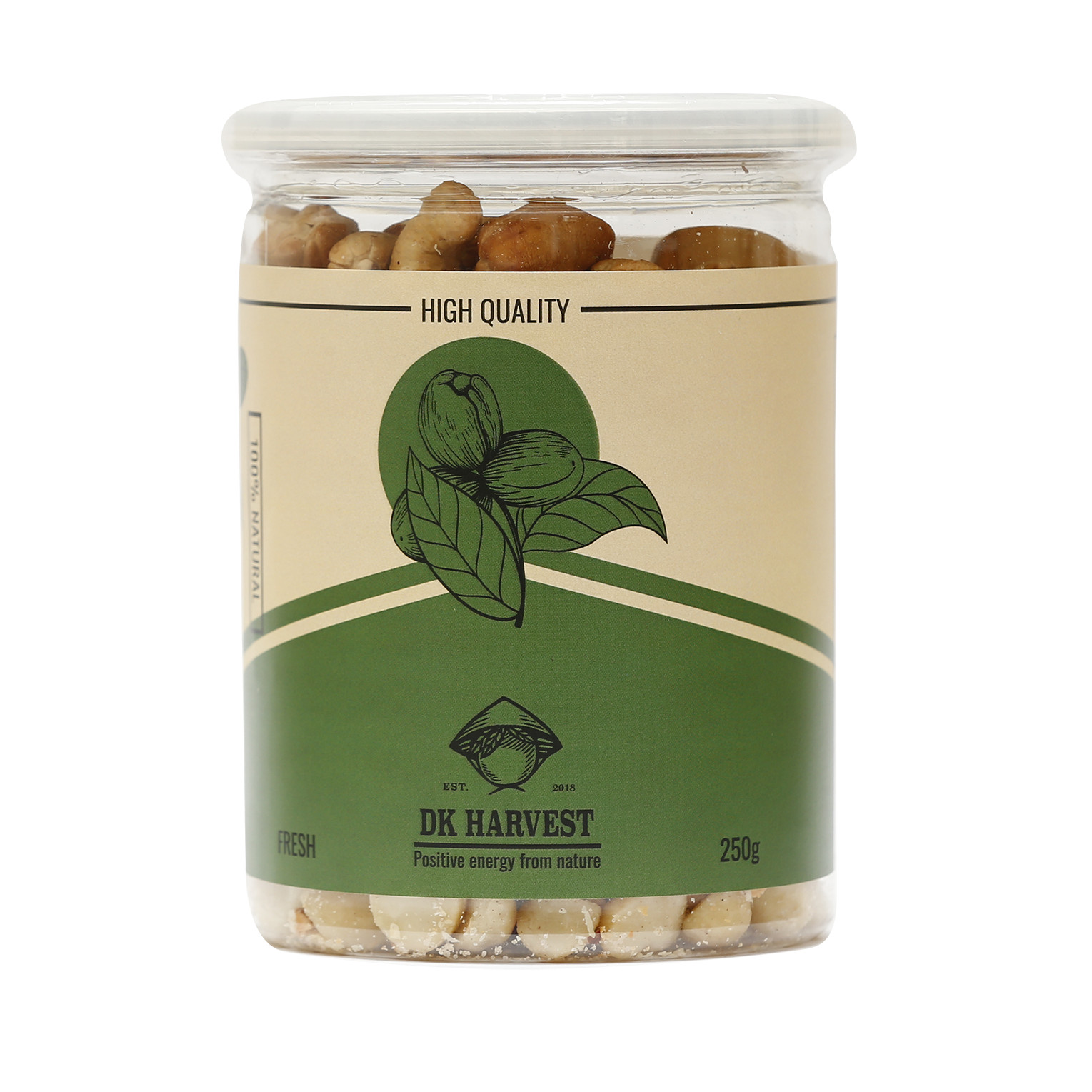 Hình ảnh  Hạt Mix Nuts 5 Loại hạt nhập khẩu (Dẻ Cười + Hạnh Nhân + Hạt Điều + Óc Chó Vàng + Macca ) DK Harvest