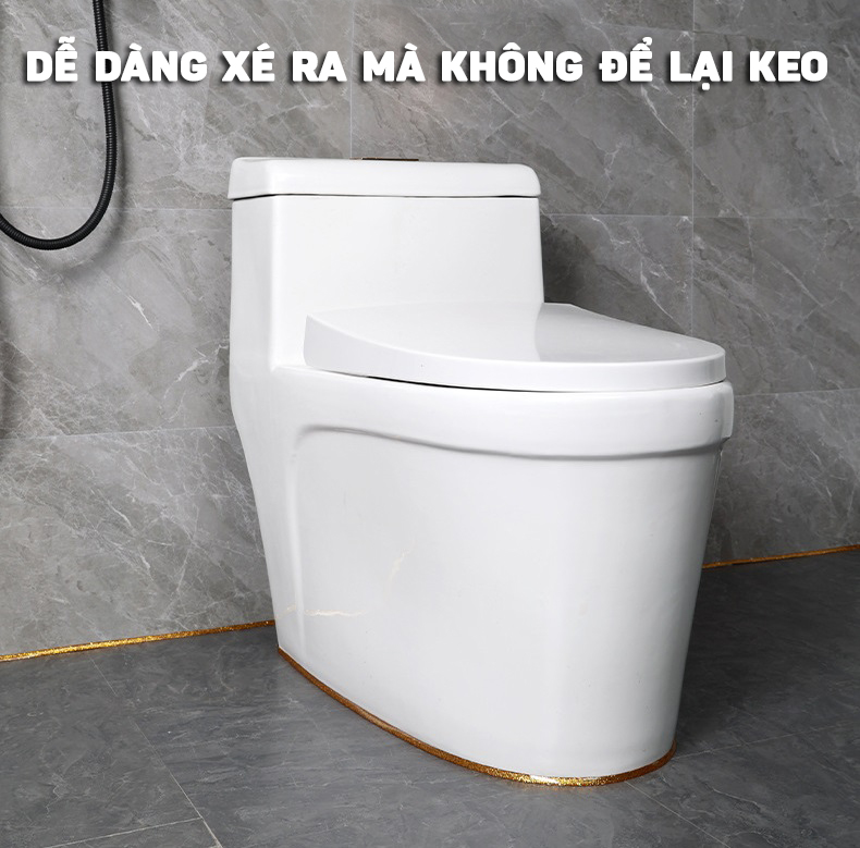 Cuộn Băng Keo Silicon Dán Viền Nhà Bếp, Bồn Cầu Chống Thấm Nước, Chống Mốc Dài 6m