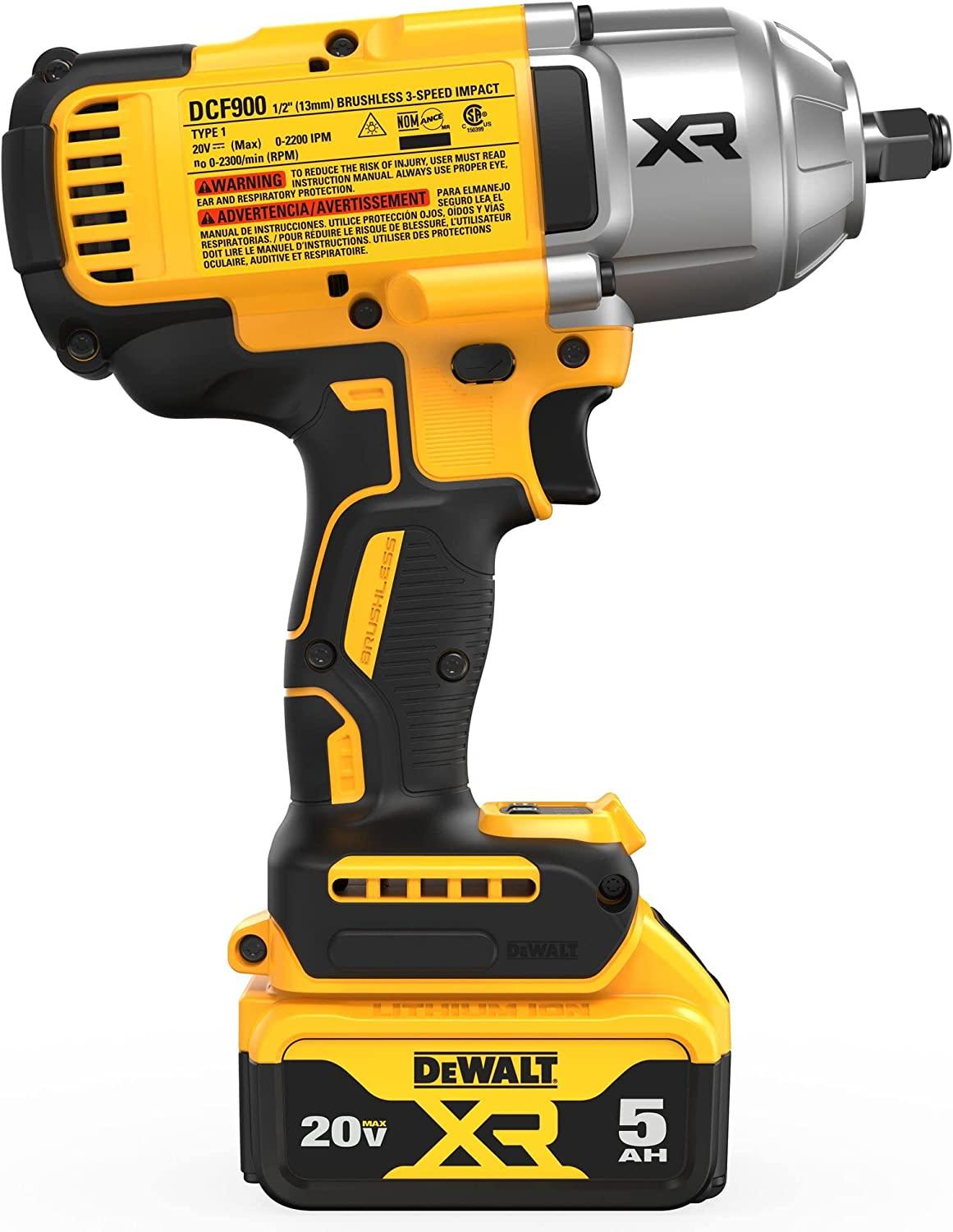 MÁY SIẾT BULONG CẦM TAY 20V DEWALT DCF900N-B1 - HÀNG CHÍNH HÃNG