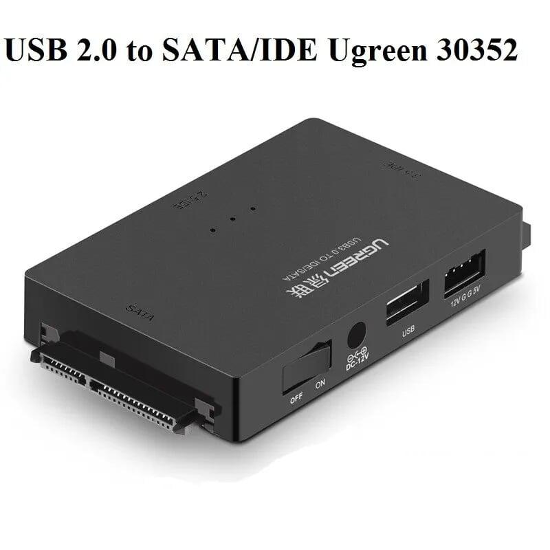 Ugreen UG30352US160TK Bộ chuyển đổi USB 2.0 sang SATA + IDE cao cấp - HÀNG CHÍNH HÃNG