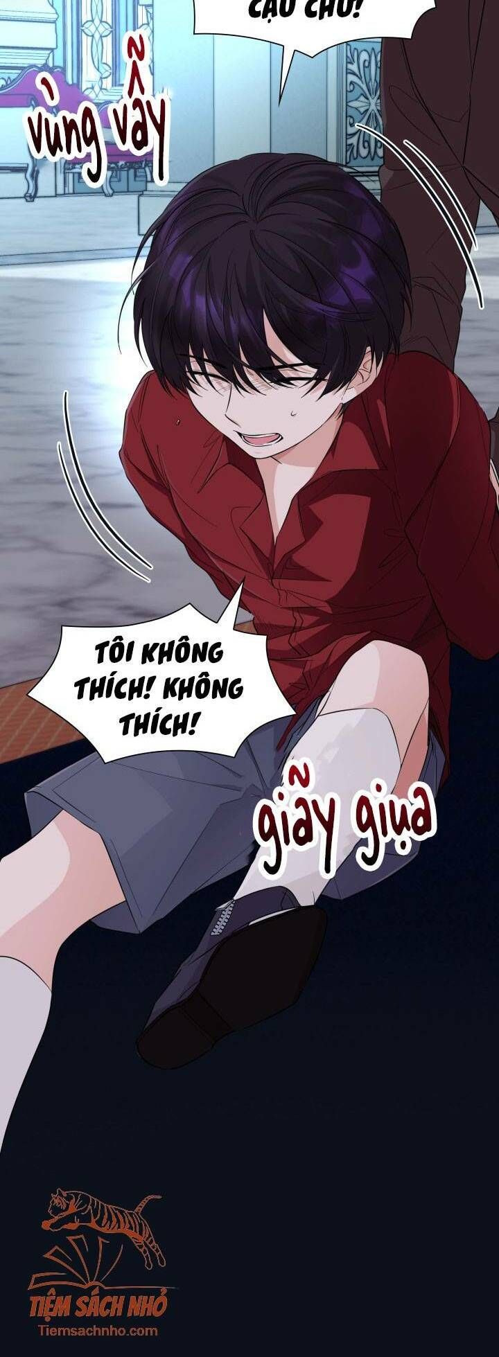 dây xích kiềm chế nam chính hắc ám tuột mất rồi chapter 25 9