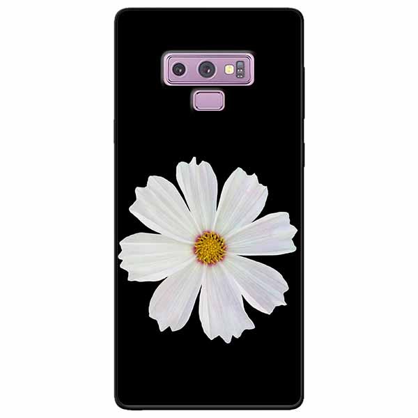 Ốp lưng dành cho Samsung Note 9 mẫu Cúc Trắng Đen