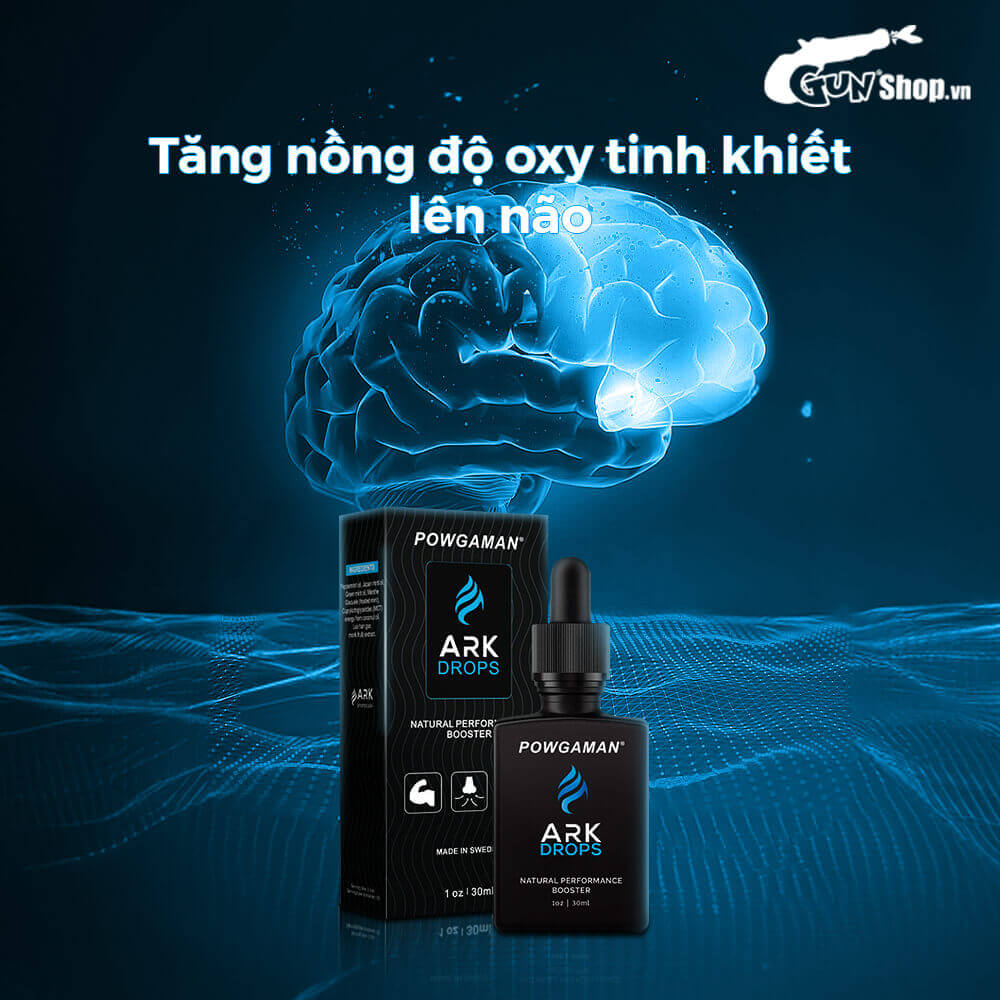 Tinh chất gia tăng cảm xúc Powgaman Ark Drops - Chai 30ml