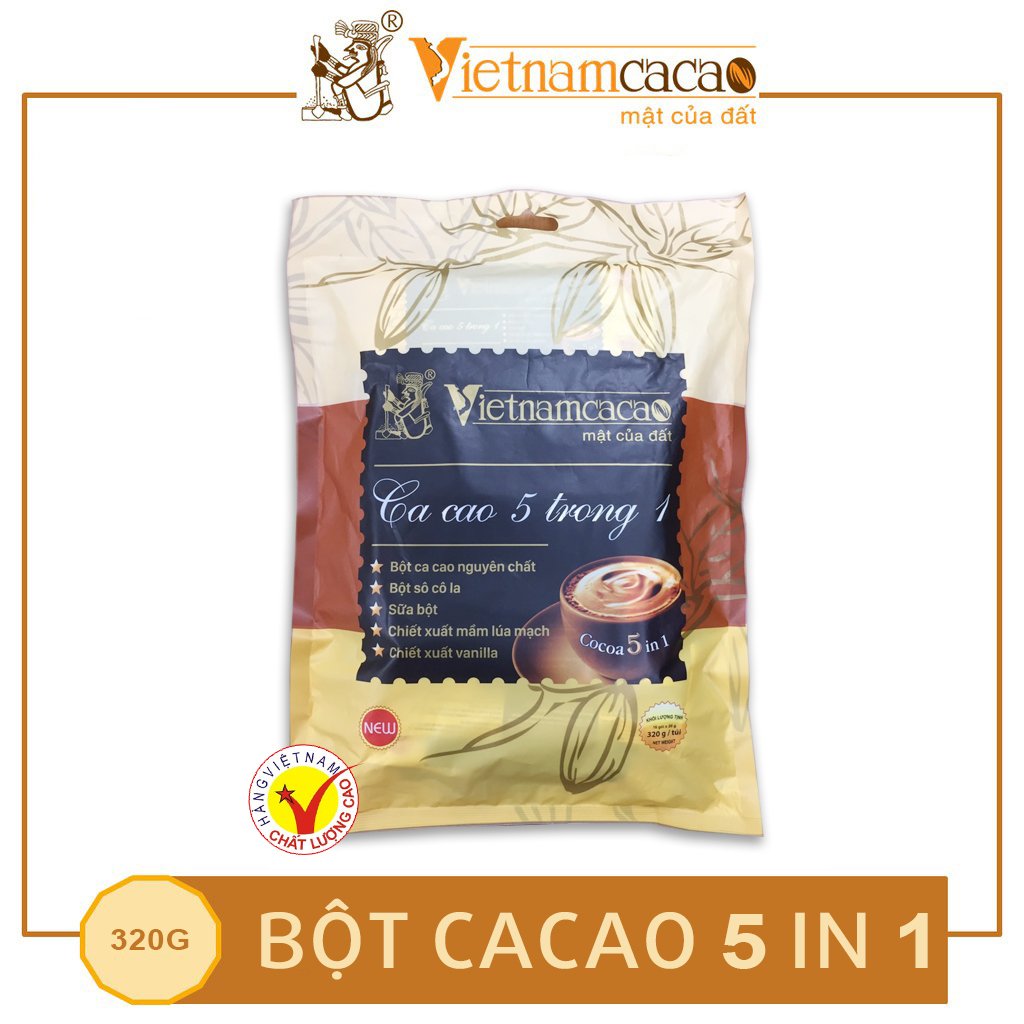 Ca cao 5 In 1 Vietnamcacao (320g)