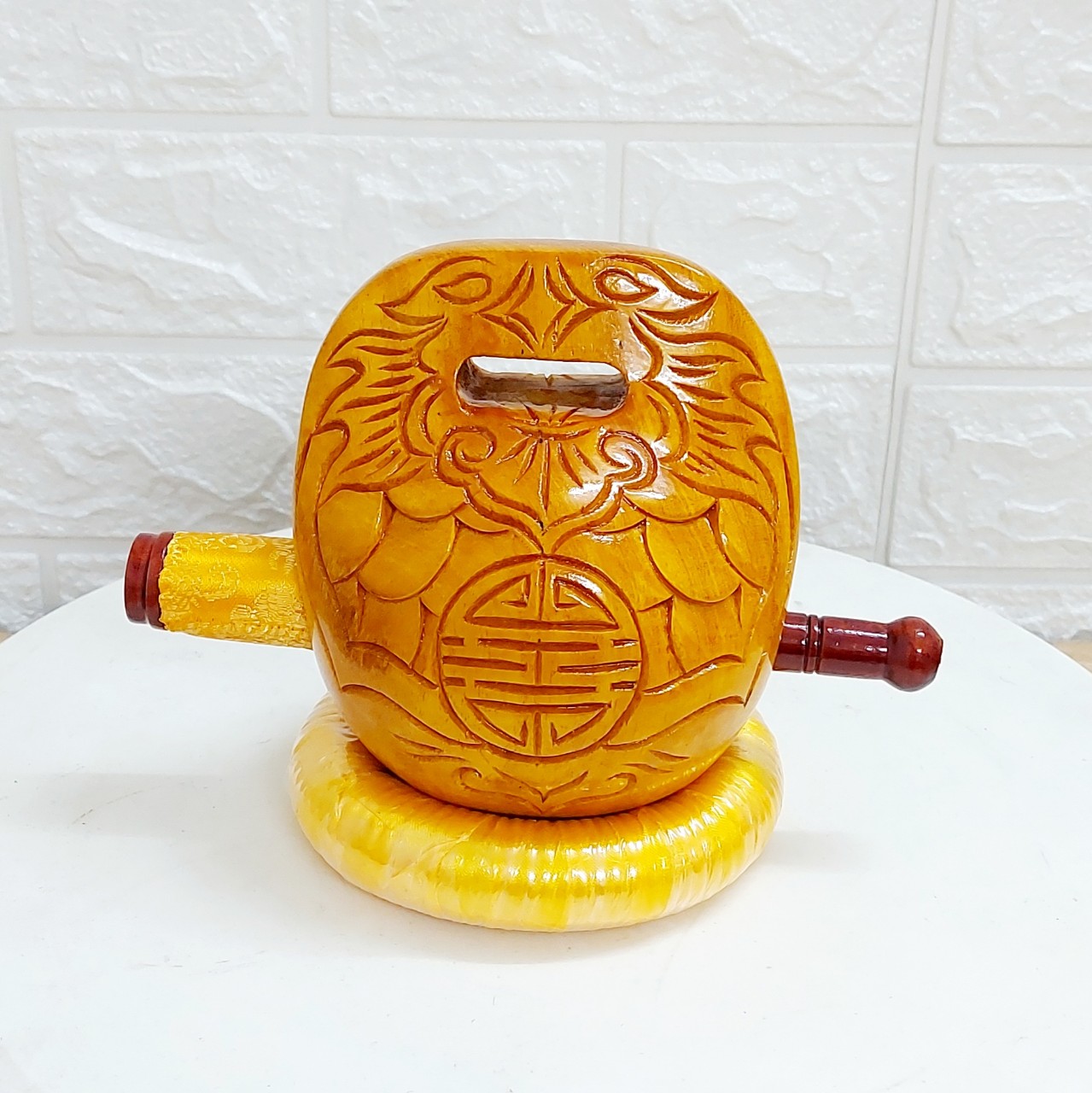 Mõ tụng kinh lõi mít 2 tay loại đẹp