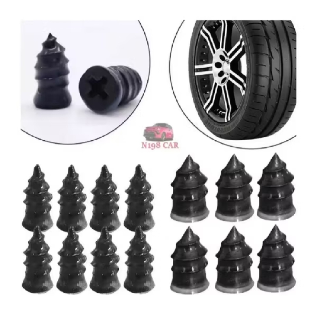 BỘ 50 CÁI ĐINH VÍT VÁ LỐP KHÔNG SĂM XE MÁY ÔTÔ XE ĐIỆN