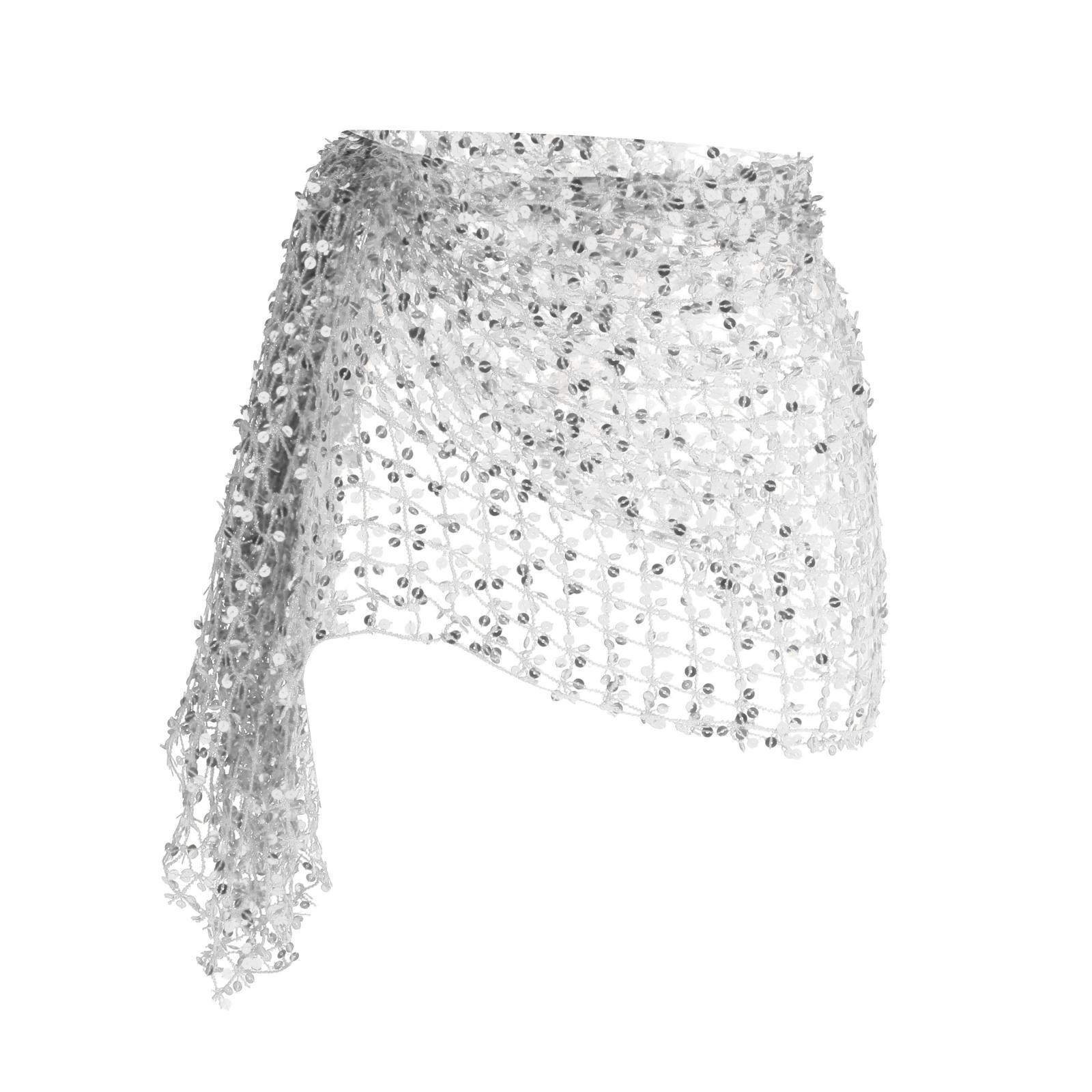 2pcs Belly Dance Hip Scarf for Women Waist Scarf Hipscarf