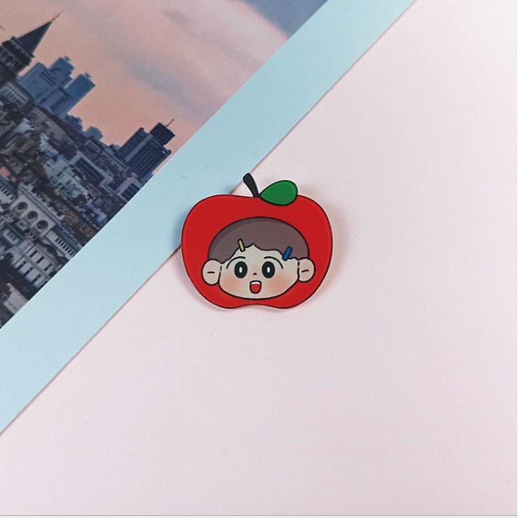 Pin cài áo cute sticker phụ kiện trang trí áo balo túi vải Cobala1688