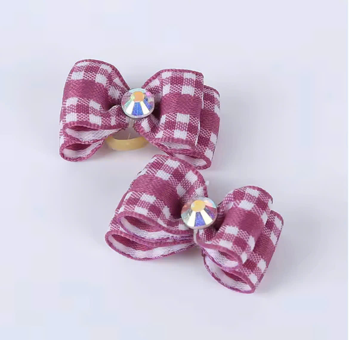 NƠ KẸP TÓC SANG TRỌNG NHIỀU MÀU DỄ THƯƠNG MÃ 12 XINH XẮN CHO THÚ CƯNG CHÓ MÈO