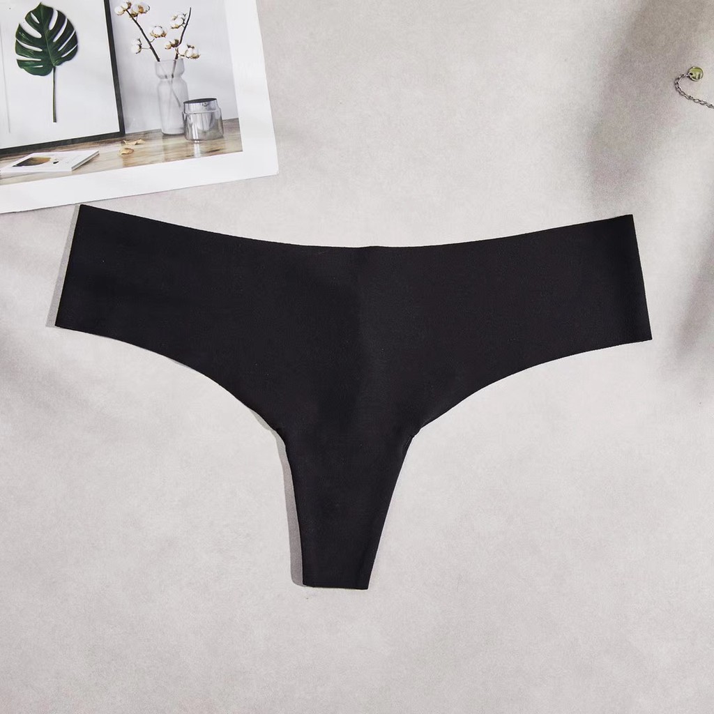 Combo 2 Quần lót lọt khe siêu cao cấp in chữ PINK giao màu ngẫu nhiên