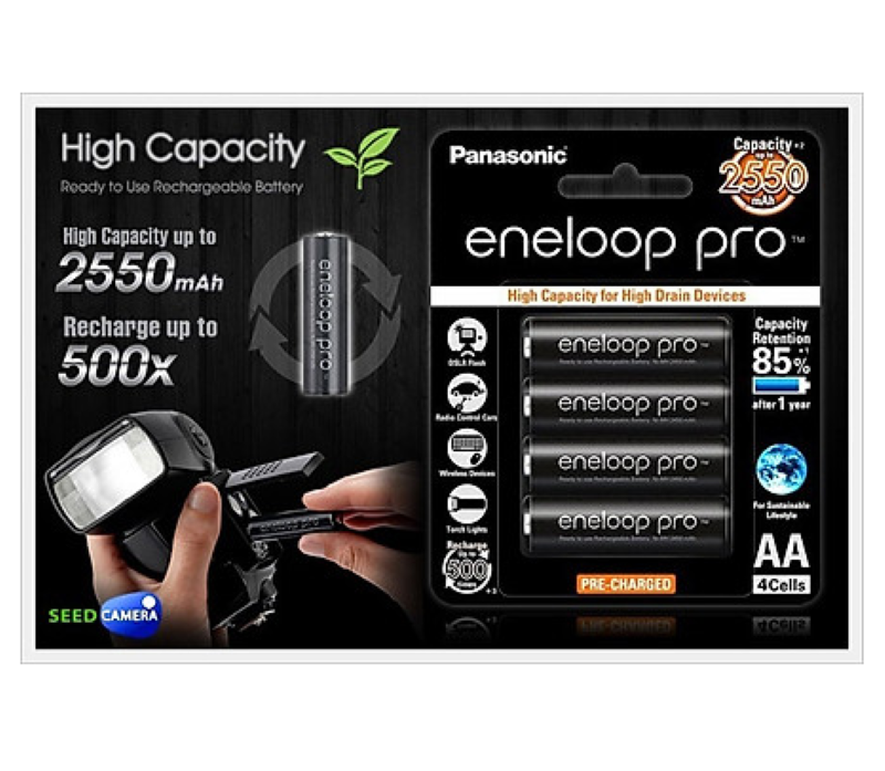 Pin Sạc AA Eneloop Pro 2550 mah