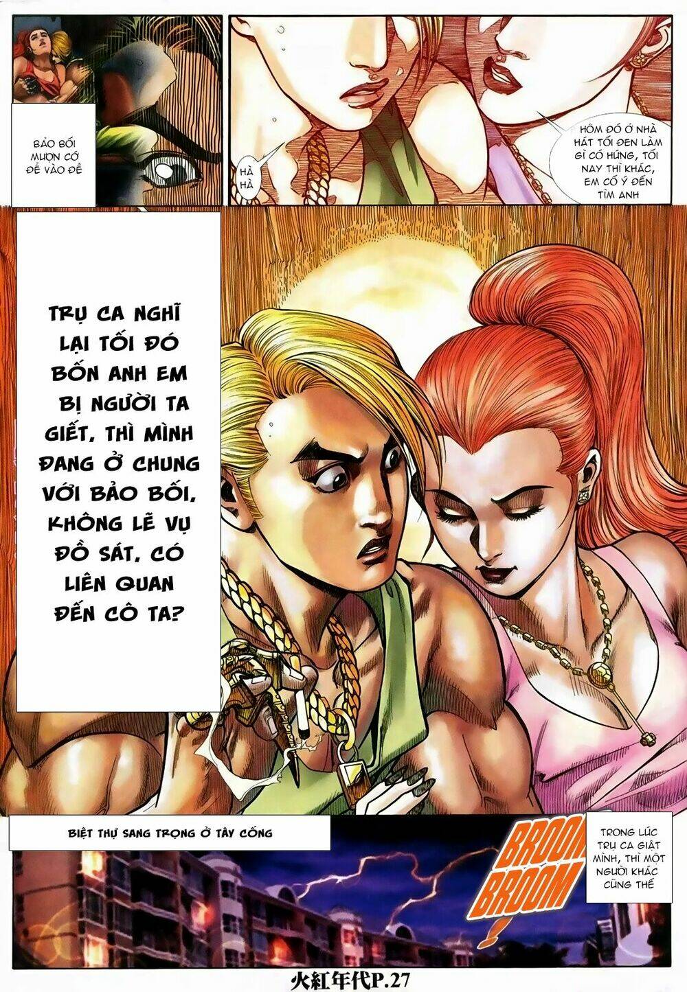 hỏa hồng niên đại hắc cốt đường chapter 118 23