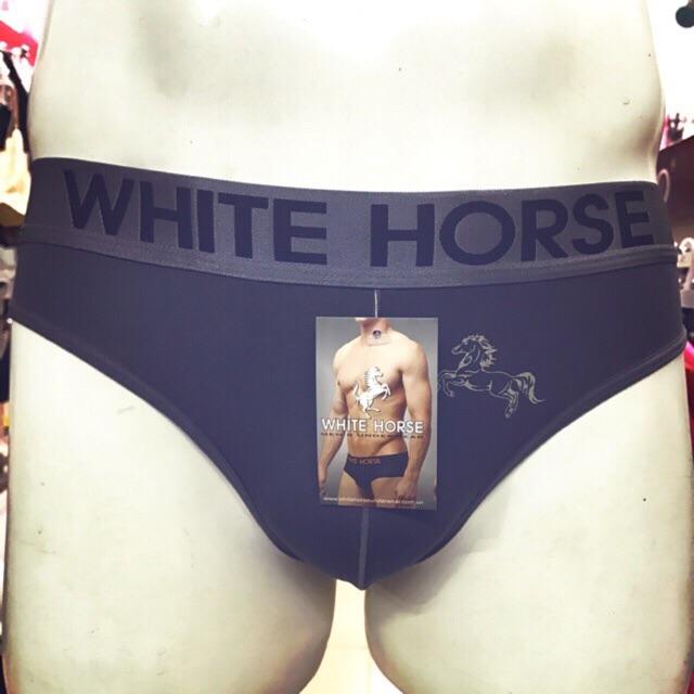 Quần lót nam White Horse thun lạnh bản lớn