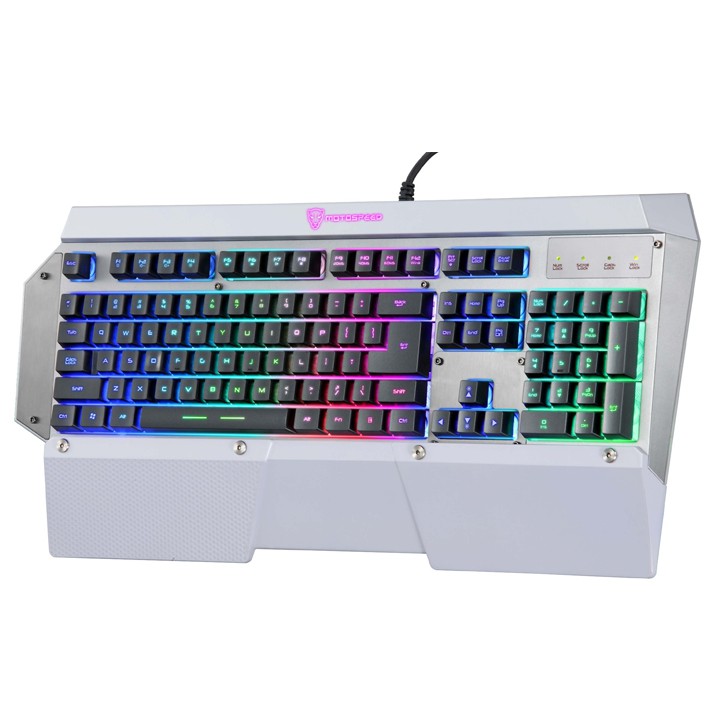 Bàn phím game thủ Motospeed K800L (K808) LED Gaming Keyboard - Hàng nhập khẩu