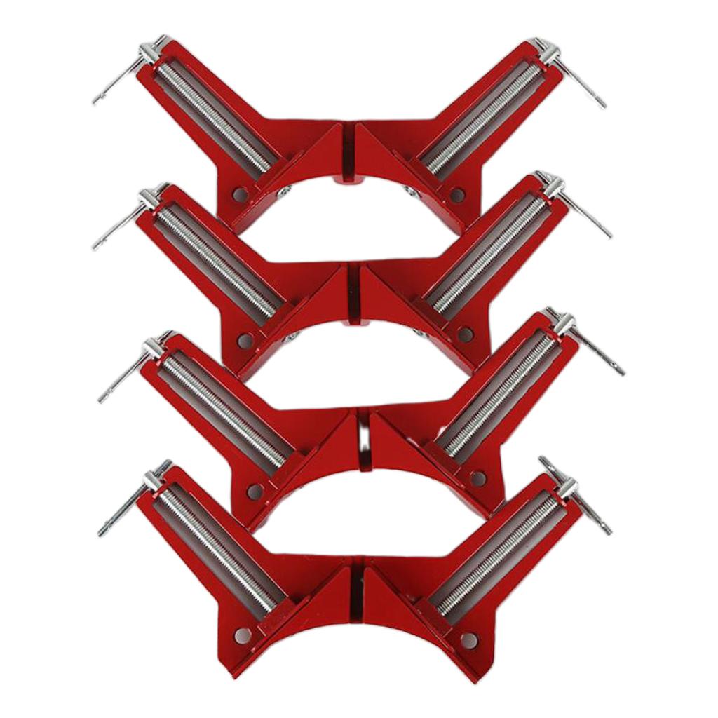 Hilabee 4 Gói 90 Độ Góc Kẹp Góc Ảnh Tranh Khung Kẹp