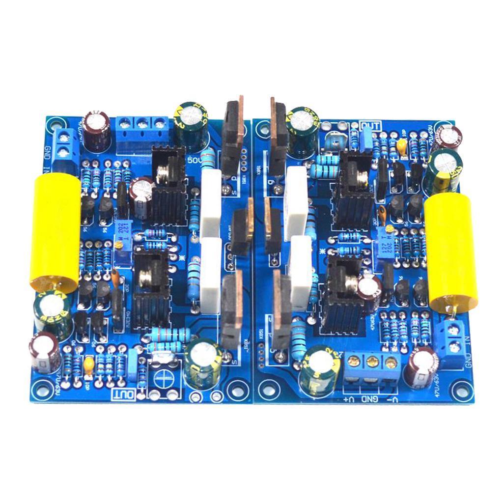 2pcs Hi-Fi Stereos Audio Amplifiers Boards Reasonable Board Wiring K851