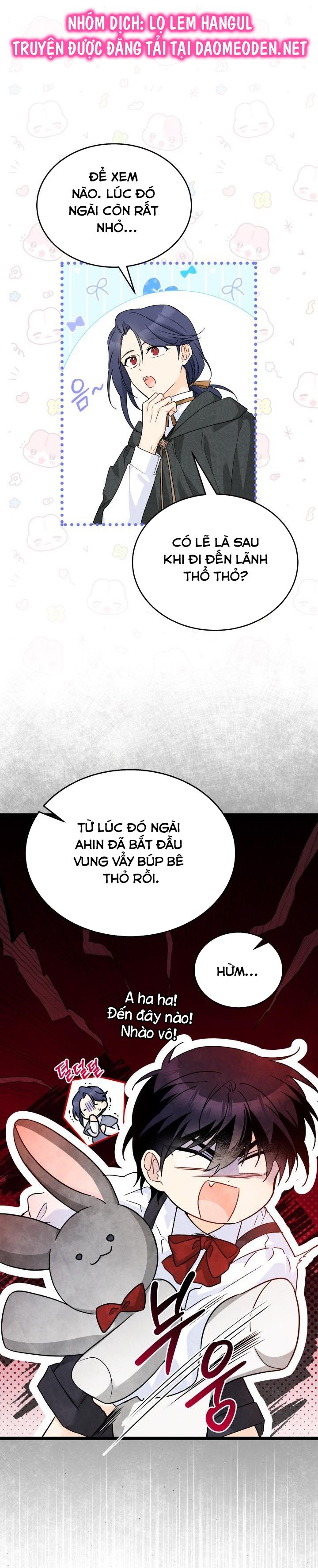 mối liên kết giữa báo đen và bé thỏ chapter 156 14