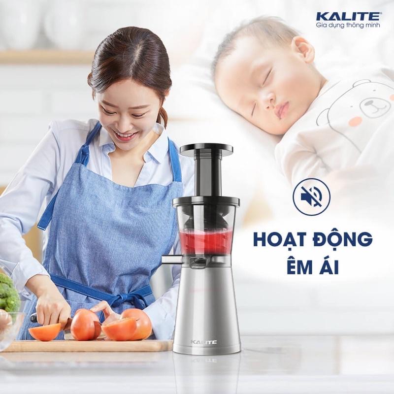 Máy ép chậm mini Kalite KSJ4411 công suất 200W ép trái cây kiệt bã, Hàng chính hãng