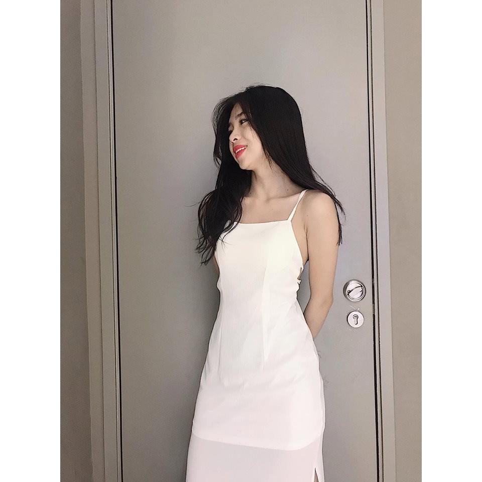 Đầm Maxi Hở Lưng Xẻ Tà Mẫu Mới