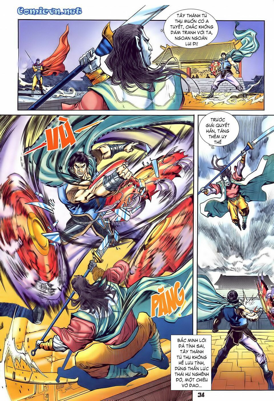 thần binh huyền kỳ i chapter 31 34