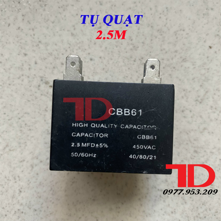 TỤ QUẠT CÁC LOẠI