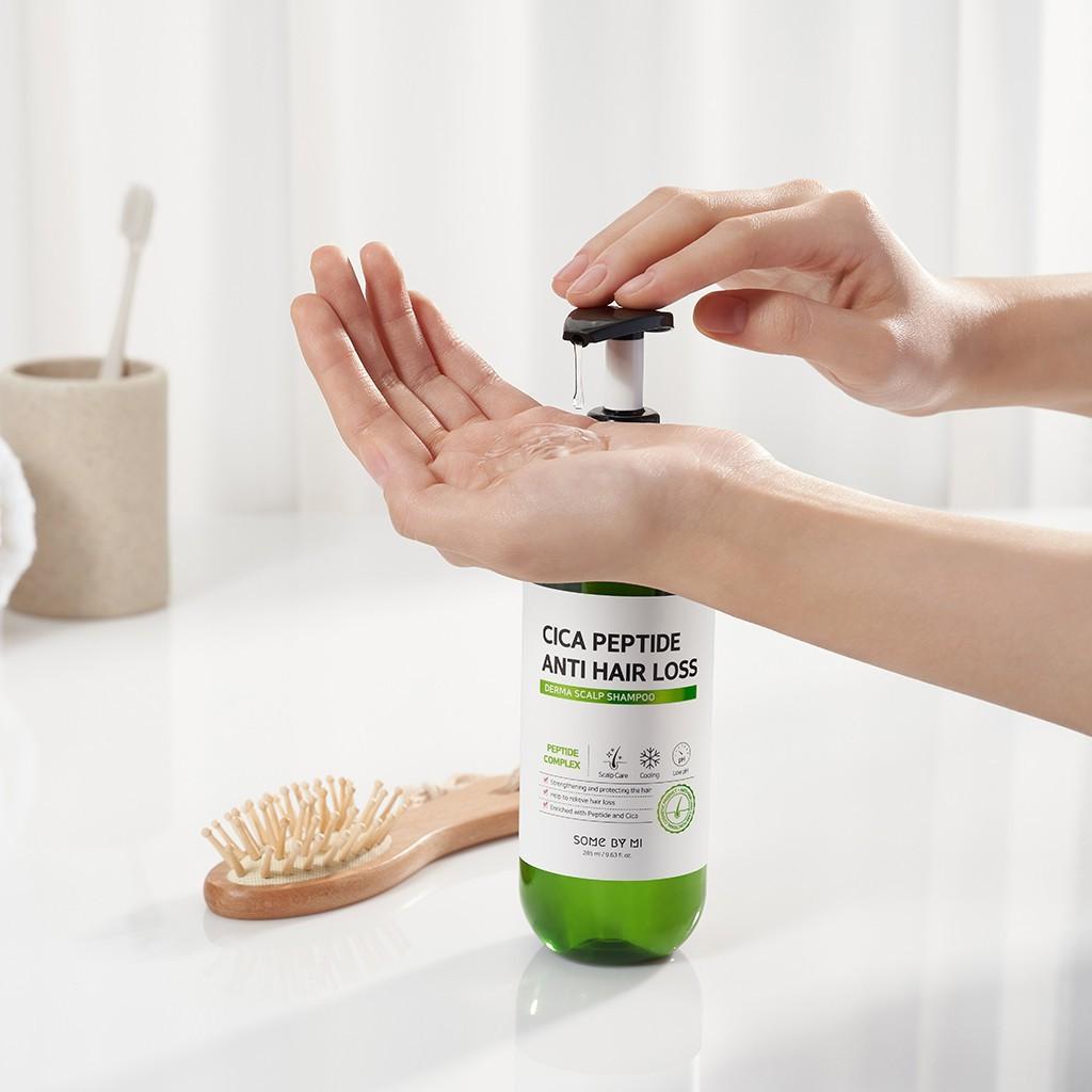 Combo 2SP ngừa rụng tóc Some By Mi Cica Peptide Anti-Hair Loss