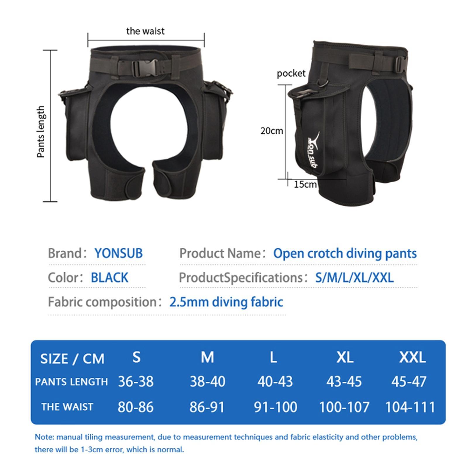 Wetsuit Short Pants Men 2.5mm Neoprene Shorts for Diving Kayaking Scuba Surfing Snorkeling Shorts