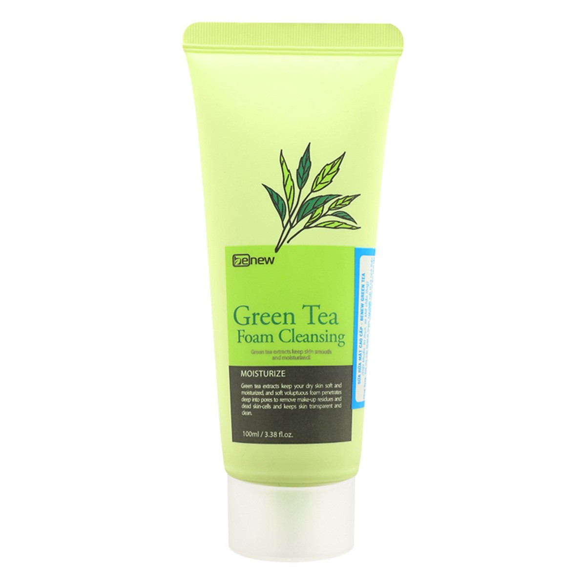 Sữa Rửa Mặt Kháng Khuẩn và Ngăn Ngừa Mụn Tinh Chất Trà Xanh Benew Green Tea - Hàn Quốc Chính Hãng