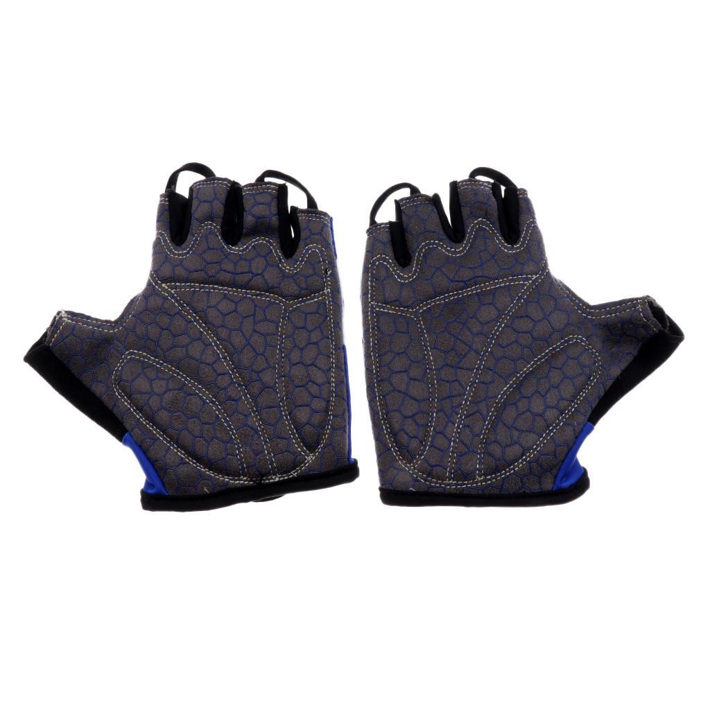 Cycling Gloves Half Finger Bike Bicycle Gloves Gel Mountain Road Bike Riding Gloves for Men and Women
