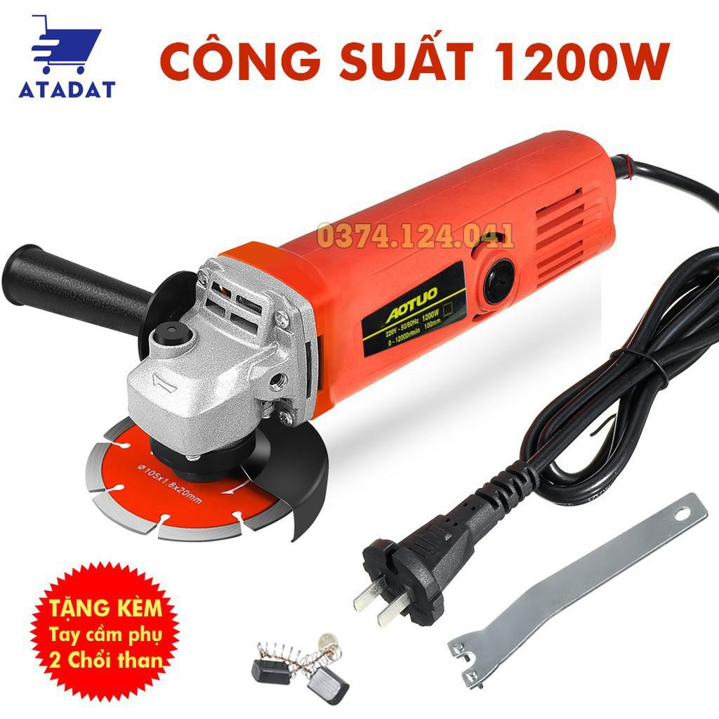 MÁY MÀI CẦM TAY 1200W - Máy Cắt Công Suất Lớn - May Mai Goc AOTUO