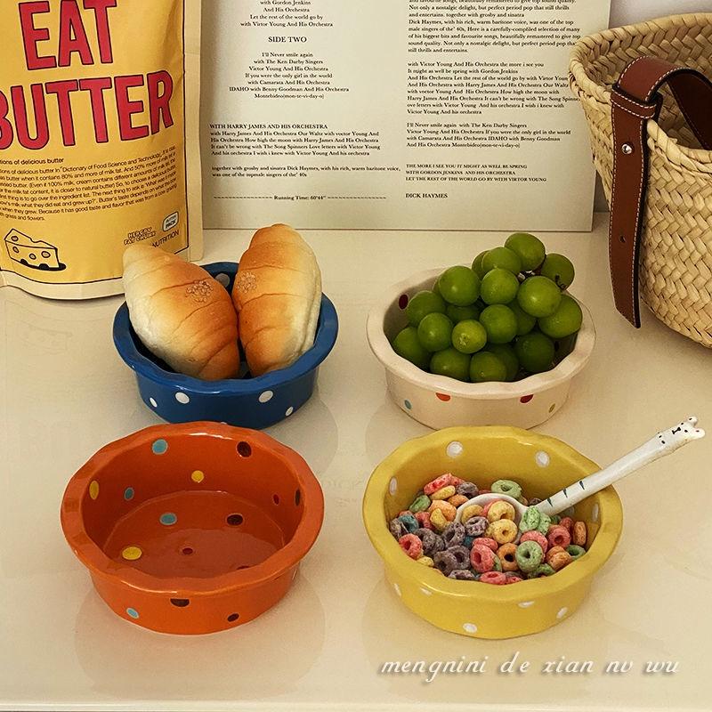 Bát Gốm Hàn Quốc Dễ Thương Đa Ứng Dụng Cho Nhà Ở