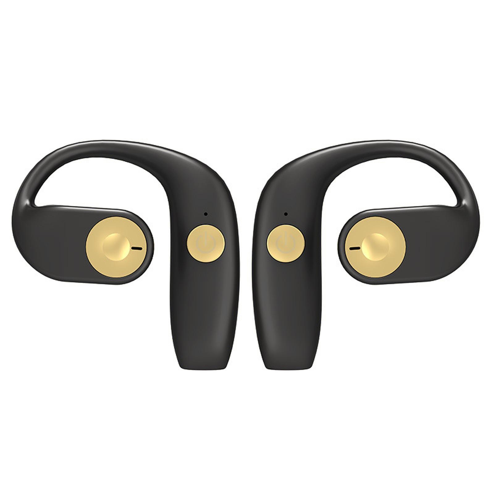 Clip Wireless Headset Ear Hooks Sweatproof Earphones for Workout Driving Gym