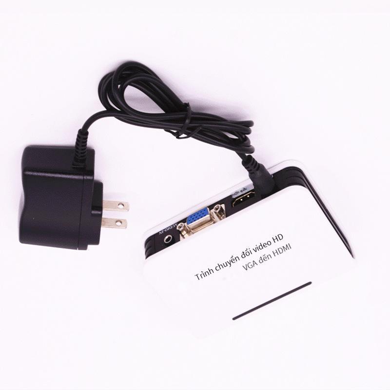 Giao hàng nhanh bộ chuyển đổi giao diện hd vga sang hdmi với âm thanh sang máy tính vga sang máy chiếu tv hdmi