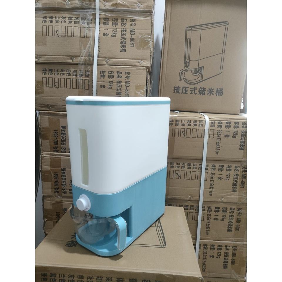 Thùng đựng gạo thông minh loại 12Kg dòng cao cấp dành cho gia đình